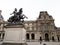 Statue of Louis XIV in Louvre Museum. France