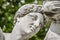 Statue of lovely Nymphs at Rosenstein park in Stuttgart