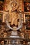 Statue of Madonna and Jesus, Cathedral de la Almudena, Madrid, Spain