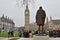 Statue Mahatma Gandhi Parliament Square London