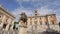 Statue of Marcus Aurelius in front of the Senatorial Palace Rome, Italy