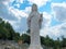 Statue of Mary on Apparition Hill in Medjugorje, Bosnia-Herzegovina