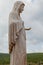 Statue of Mary on Apparition Hill in Medjugorje, Bosnia-Herzegovina