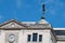 Statue of Mercurius on Roof of beautiful building in Habana Vieja, Havanna, Cuba