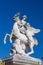 The statue of Mercury riding Pegasus in Paris