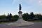 Statue of Mikhail Lomonosov, founder of Moscow State university on the square by the university.