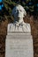 Statue of Mikhail Vasilyevich Lomonosov  in front of of the Moscow University. Russian poet, scientist, and grammarian who is