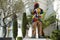 Statue of Miles Davis by french artist Niki de Saint Phalle