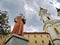 Statue and Monastery