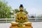 Statue of a monk meditating - Pattaya, Thailand