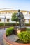 Statue and monument to the Torero Curro Romero in Seville, Andalucia, Spain