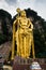 Statue of Murugan at entrance of Batu Caves in Kuala Lumpur Malaysia.