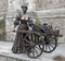 Statue of the mythical Molly Malone