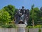 Statue named 'Fortuna Fountain', Veszprem, Hungary