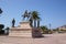 statue of Napoleon Bonaparte and his four brother