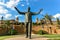 The Statue of Nelson Mandela at the Union Buildings, Pretoria, South Africa