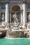 The Statue of Neptune. Trevi Fountain in Rome, Italy.