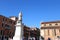 Statue of Nicolo Tommaseo monument in Venice, Italy