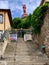 Statue of Notre-Dame de France in the city of Le Puy-en-Velay -