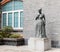 Statue of Pearl S. Buck outside her Museum in Zhenjiang