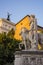 Statue at the Piazza del Campidoglio, Rome, Europe