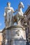 Statue of Pollux with his horse at Piazza del Campidoglio on Capitoline Hill, Rome,