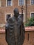 Statue of Pope John Paul II in Krakow Wawel Castle in Cracow