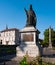 Statue of Pope Sylvester II in French city of Aurillac