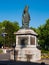 Statue of Pope Sylvester II in French city of Aurillac