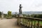 Statue at Powis castle in Welshpool, Powys, Wales, England