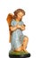 Statue of praying angel