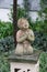 Statue of praying thai woman