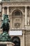 Statue of Prince Eugen in front of Hofburg Palace Vienna