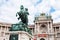 Statue of Prince Eugene of Savoy in Vienna