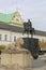 Statue of prince Poniatowski in front of Presidential Palace, Warsaw, Poland