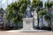 Statue at Public Park, Nagasaki Peace Park for Atomic Bomb Victims. Ground Zero where the bomb was dropped on August 9, 1945.