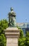 The statue of Queen Victoria before the Quebecor building at Place Victoria downtown Montreal