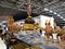 Statue ramayana in thailand airport