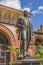 Statue Red White Flagler College St Augustine Florida