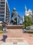 Statue of Robert Burns in Dunedin NZ