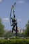 Statue of Rocket Thrower in Flushing Meadows Corona Park, Queens