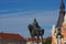 Statue of Romanian Hero Mihai Viteazul in Oradea 2