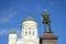 Statue of Russian czar Alexander II, Helsinki