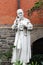 Statue of Saint Alphonsus outside the church of St Anthony of Padua