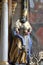 Statue of Saint on the altar of the Holy Three Kings in the Church of St Mary Magdalene in Cazma, Croatia