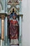 Statue of Saint on the Altar of St. Anthony of Padua in the parish church of Saints Simon and Jude in Ciglena, Croatia