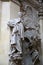 Statue of Saint in the church of Saint Vitale. Parma