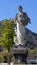 Statue of Saint Jerome, near the Danube River, Wachau Valley, Krems, Austria.