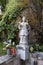 Statue of Saint Lucy on the grounds of the Sanctuary of the Sacred Heart on the Monte de Luzia, Mount of Saint Lucy