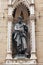 Statue of Saint Luke in the Tabernacle in the Exterior Perimeter of the Church of Orsanmichele in Florence, Italy